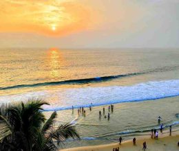 Kovalam Beach Sunset